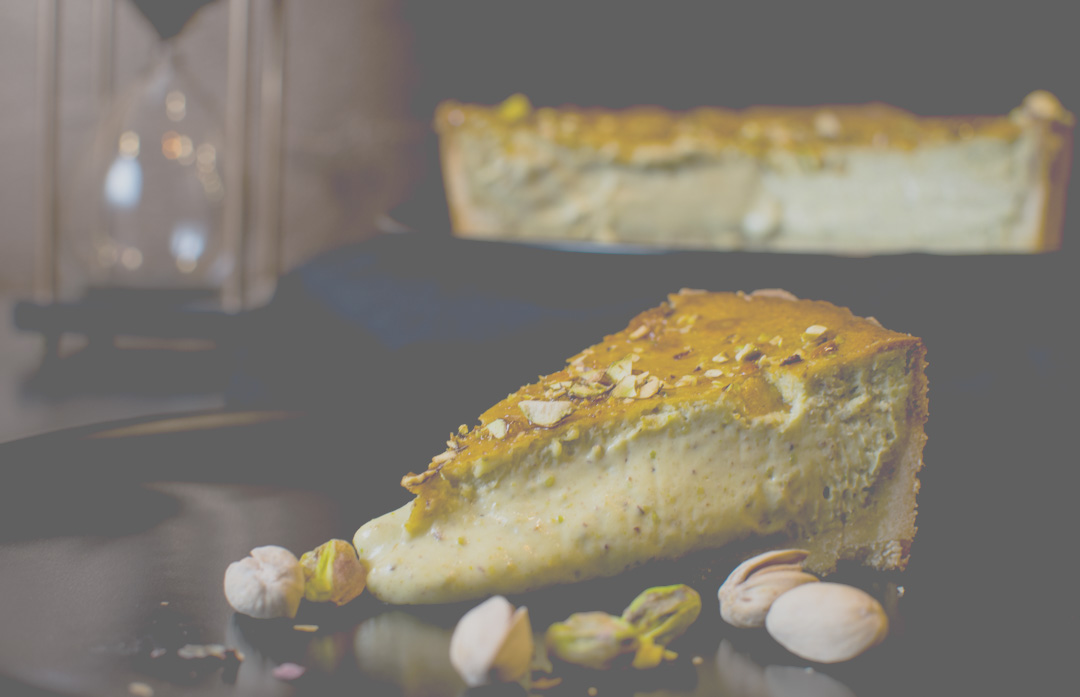 Tarta de queso y pistacho 3